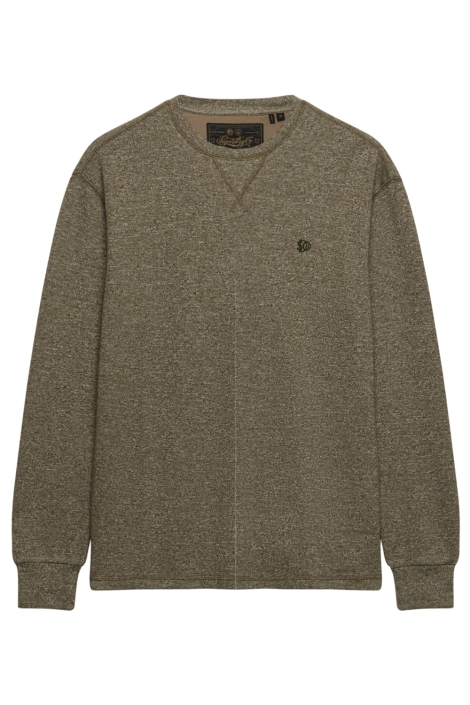 Superdry groene heren trui | Vooraanzicht