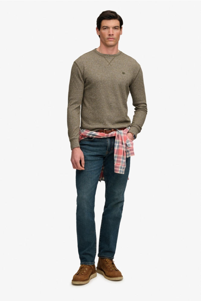 Superdry groene heren trui | Model