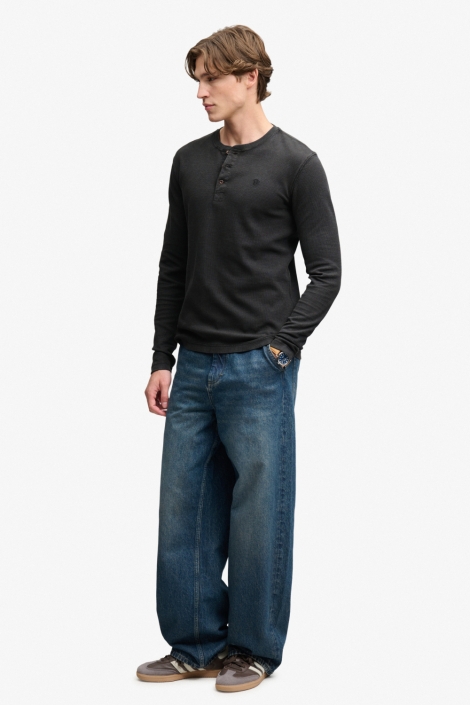 Superdry zwarte heren polo | Model