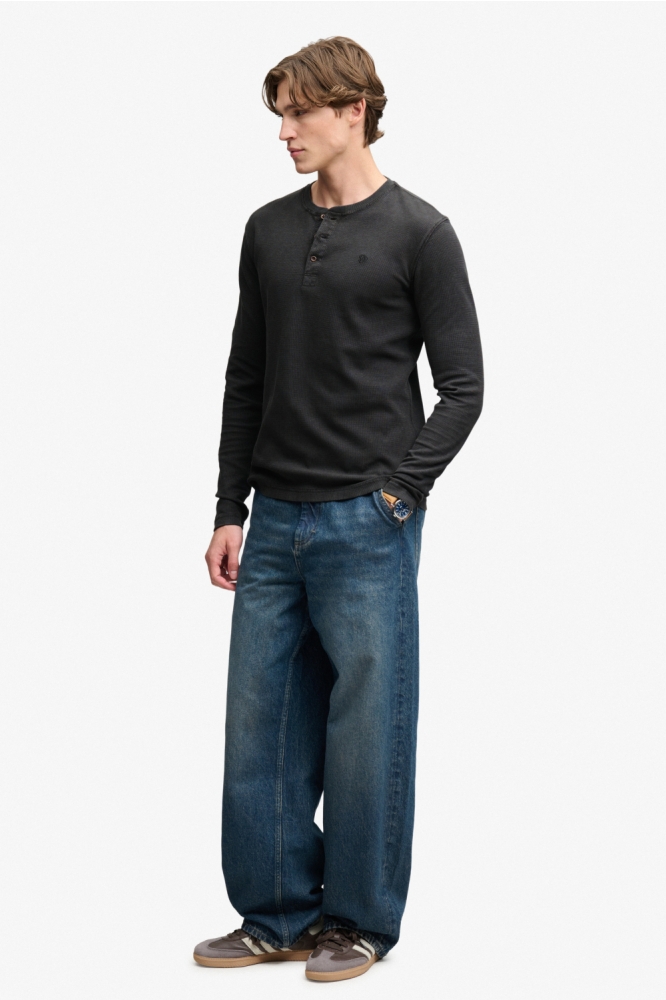 Superdry zwarte heren polo | Model