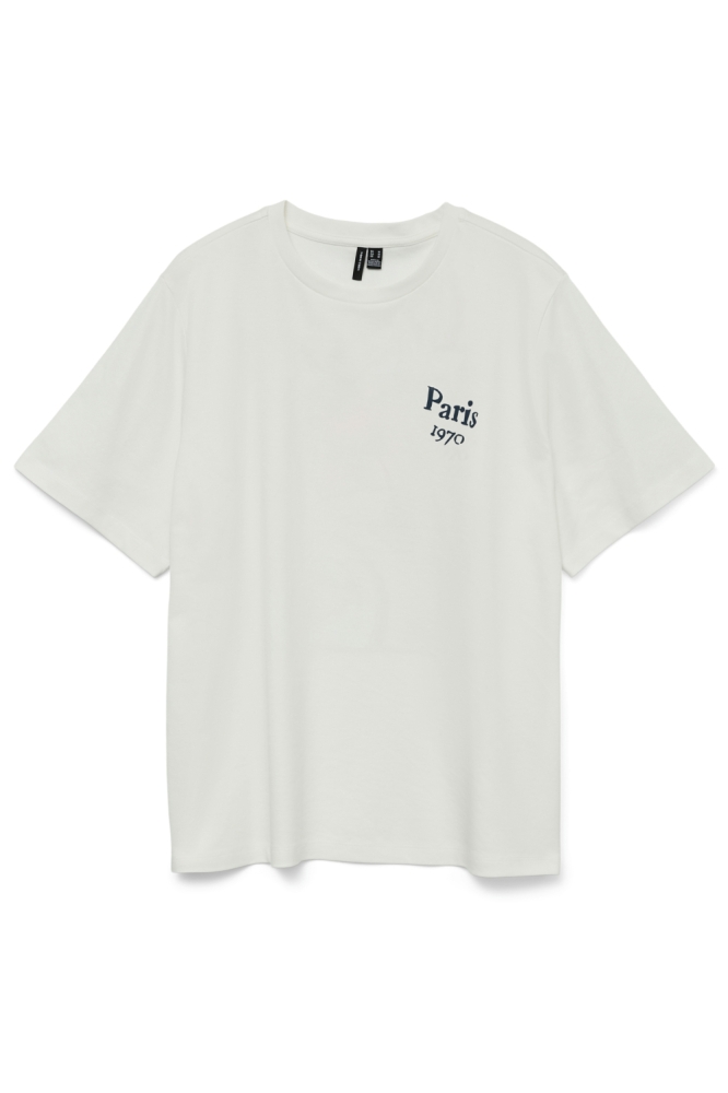 Vero Moda witte dames t-shirt | Vooraanzicht