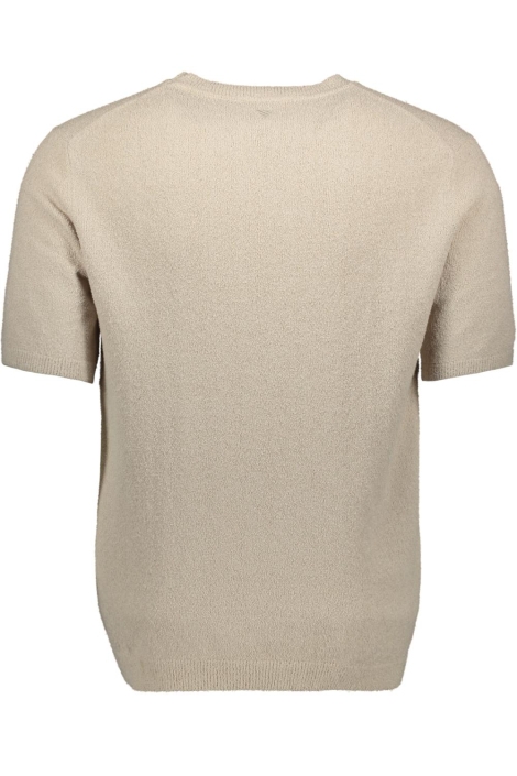 Pure Path zand heren trui | Achteraanzicht