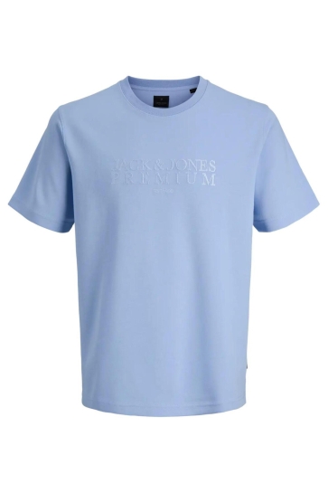 Jack & Jones jprblaethan ss branding tee Blauw