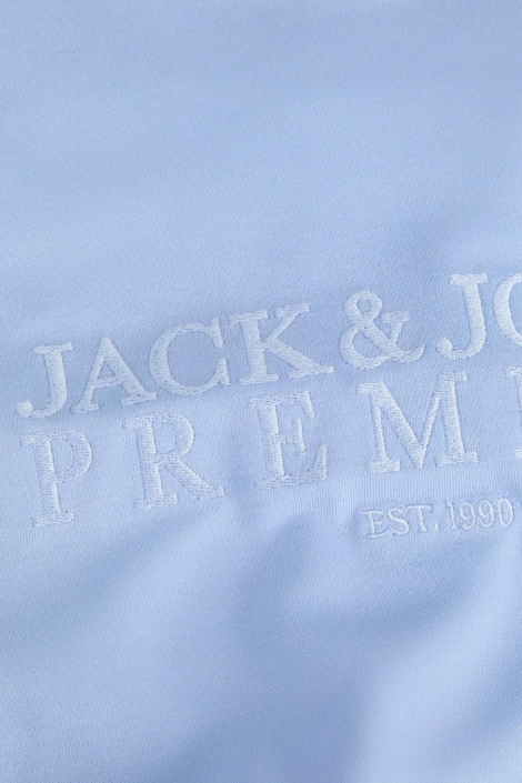 Jack & Jones blauwe heren t-shirt | Close up