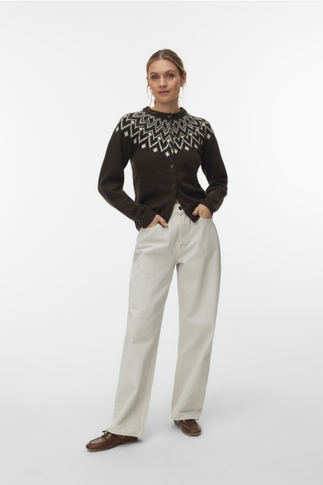 Vero Moda bruine dames vest | Model