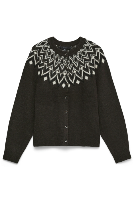 Vero Moda bruine dames vest | Vooraanzicht