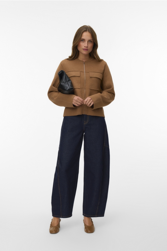 Vero Moda bruine dames vest | Model