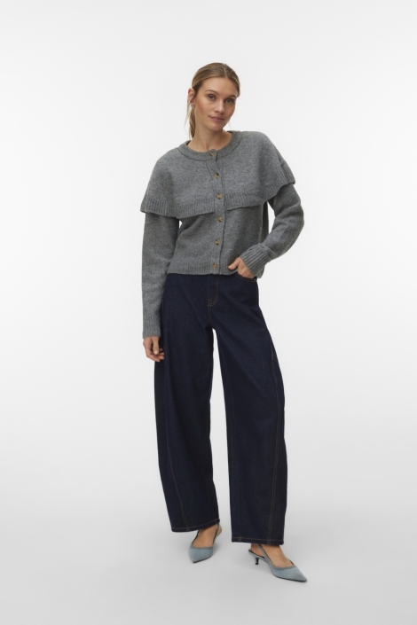 Vero Moda grijze dames vest | Model