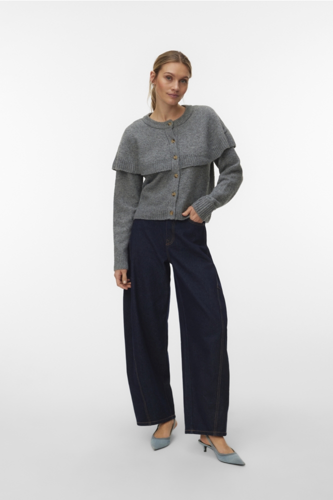 Vero Moda grijze dames vest | Model