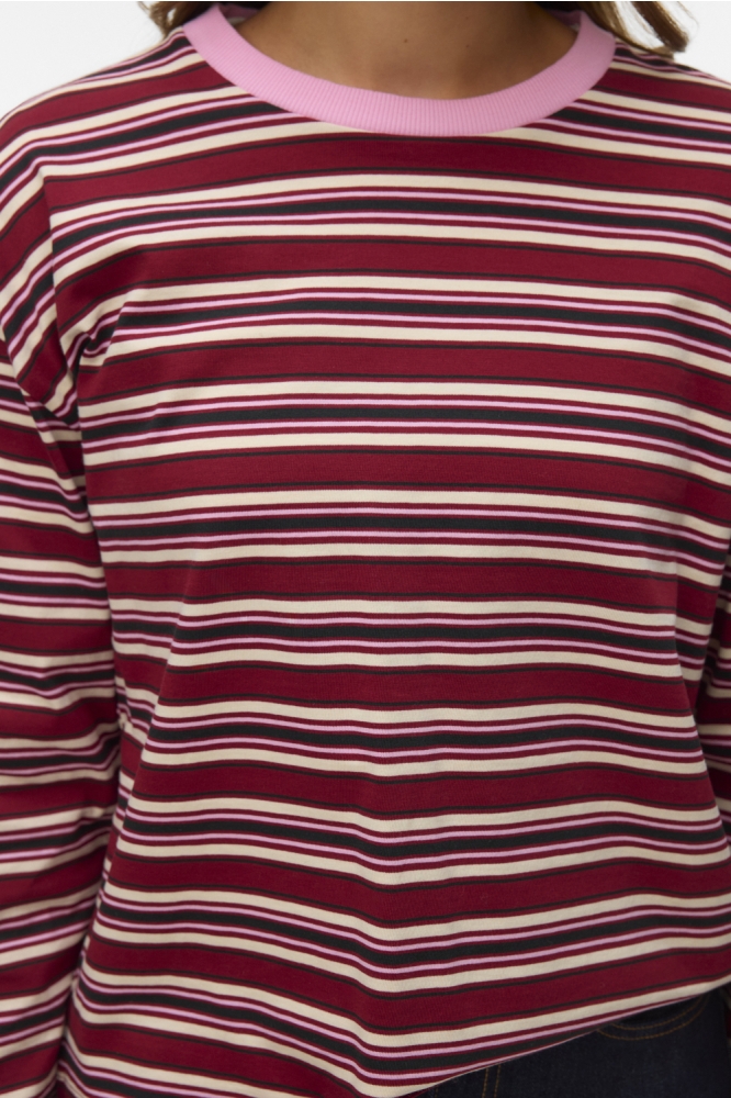 Vero Moda roze dames t-shirt | Kleurstaal