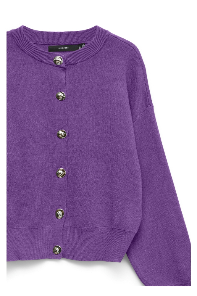 Vero Moda paarse dames vest | Close up