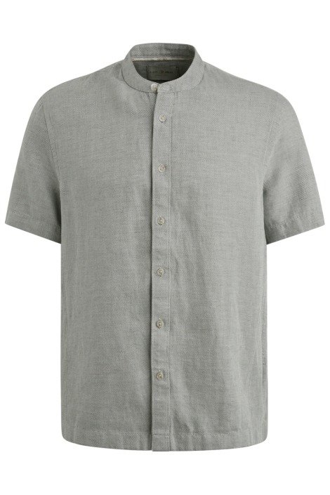 Cast Iron grijze heren overhemd | Vooraanzicht