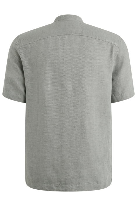 Cast Iron grijze heren overhemd | Achteraanzicht