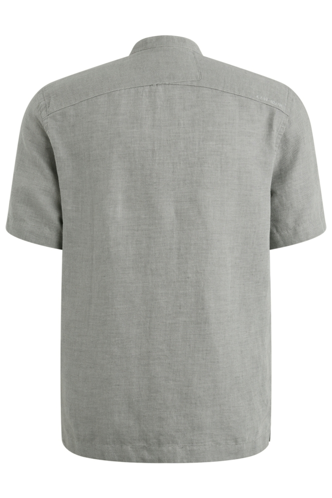 Cast Iron grijze heren overhemd | Achteraanzicht