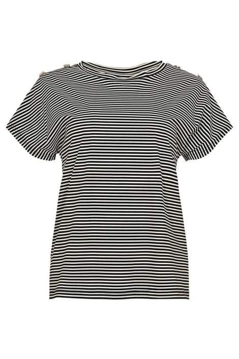 Maicazz zwarte dames t-shirt | Vooraanzicht