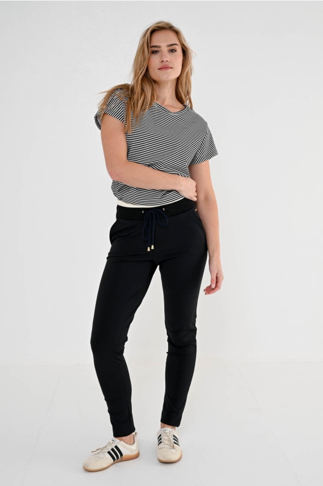 Maicazz zwarte dames t-shirt | 