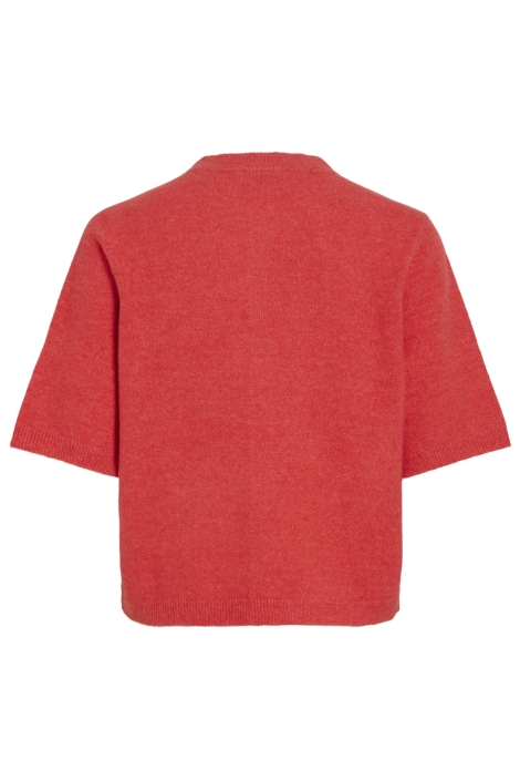 Vila rode dames vest | Achteraanzicht