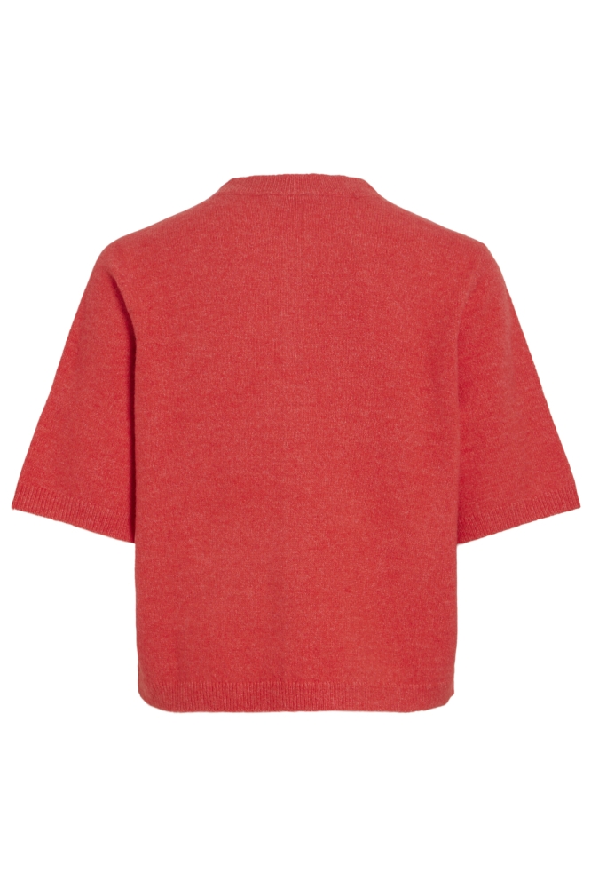 Vila rode dames vest | Achteraanzicht