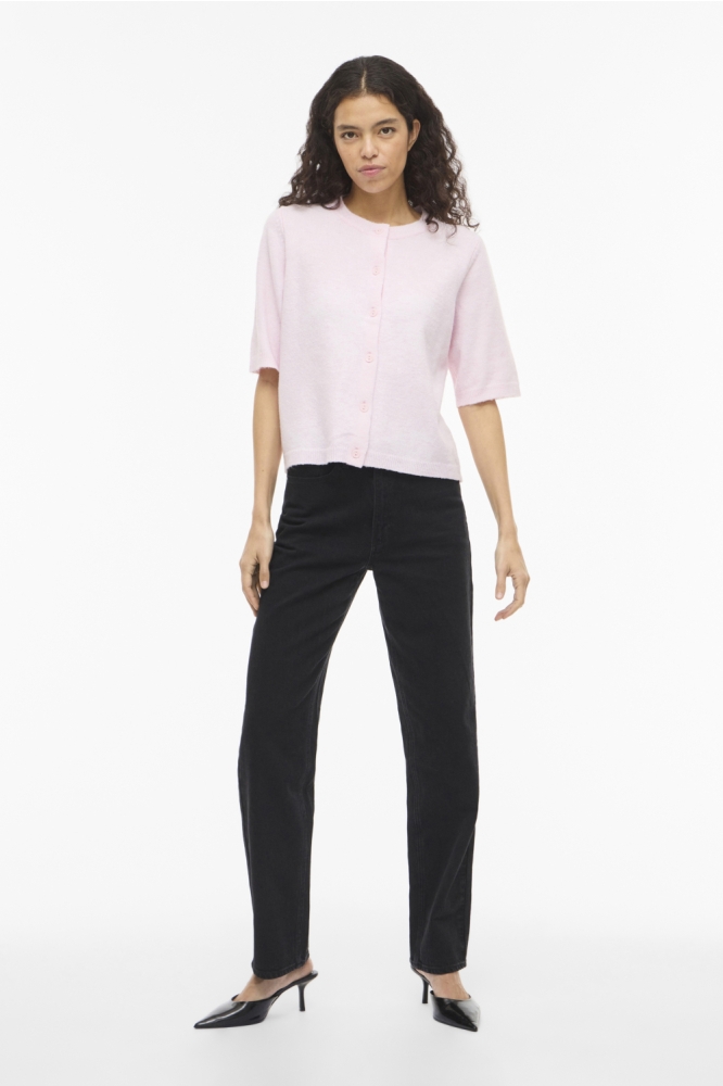 Vila roze dames vest | Model