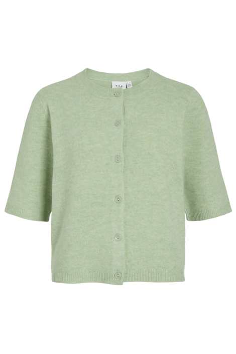 Vila groene dames vest | Vooraanzicht