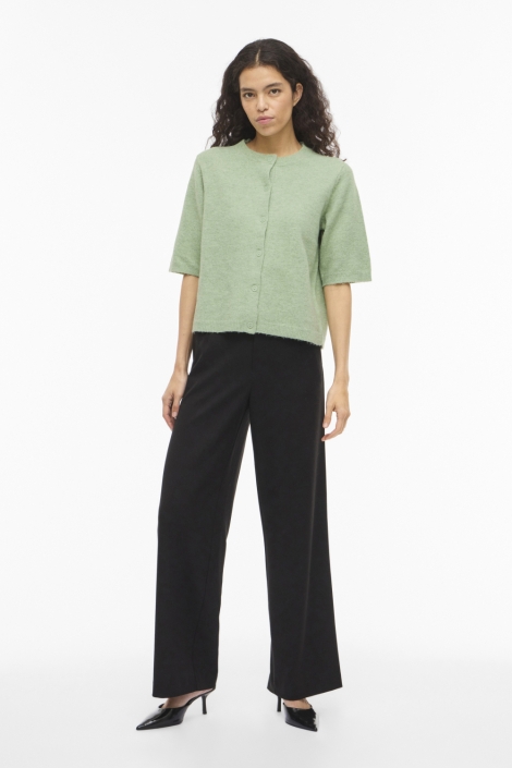 Vila groene dames vest | Model