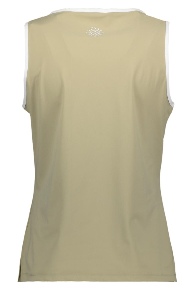 Zoso groene dames top | Achteraanzicht