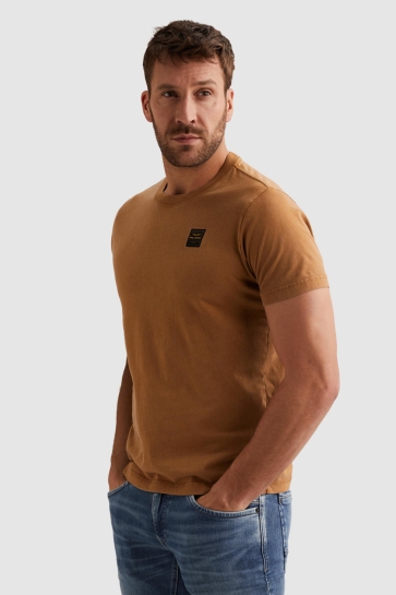 PME legend T-shirt T SHIRT MET GARMENT WASSING EN BADGE PTSS2602562 8127