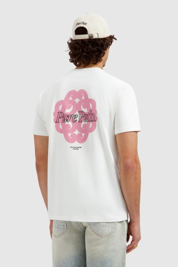 Pure Path T-shirt BOLD EMBLEM T SHIRT 26010107 45 Off White
