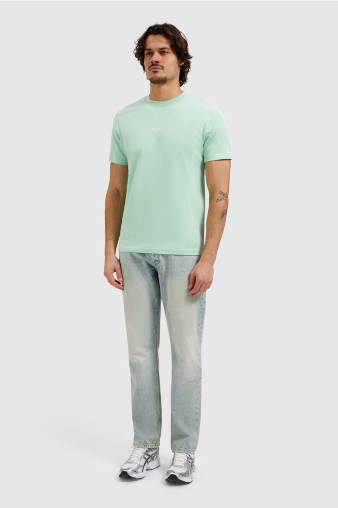 Pure Path groene heren t-shirt | Model