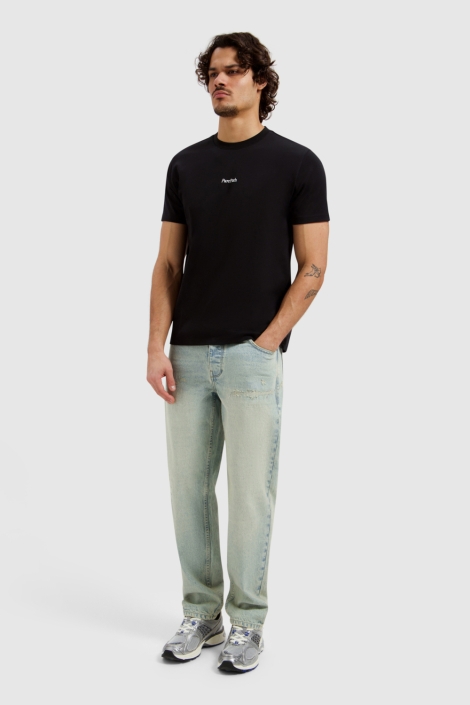 Pure Path zwarte heren t-shirt | Model