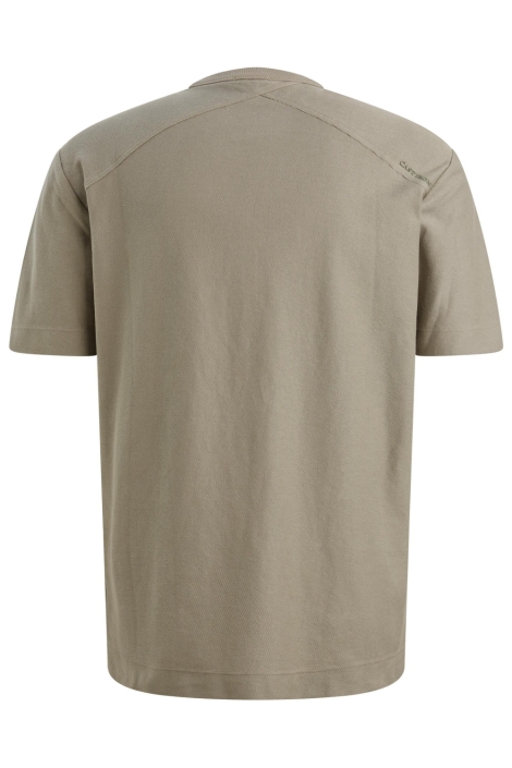 Cast Iron groene heren t-shirt | Achteraanzicht