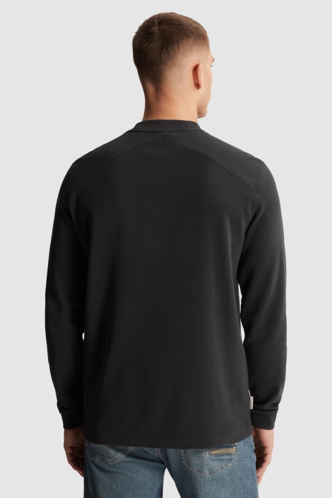 Cast Iron grijze heren t-shirt | Model achteraanzicht