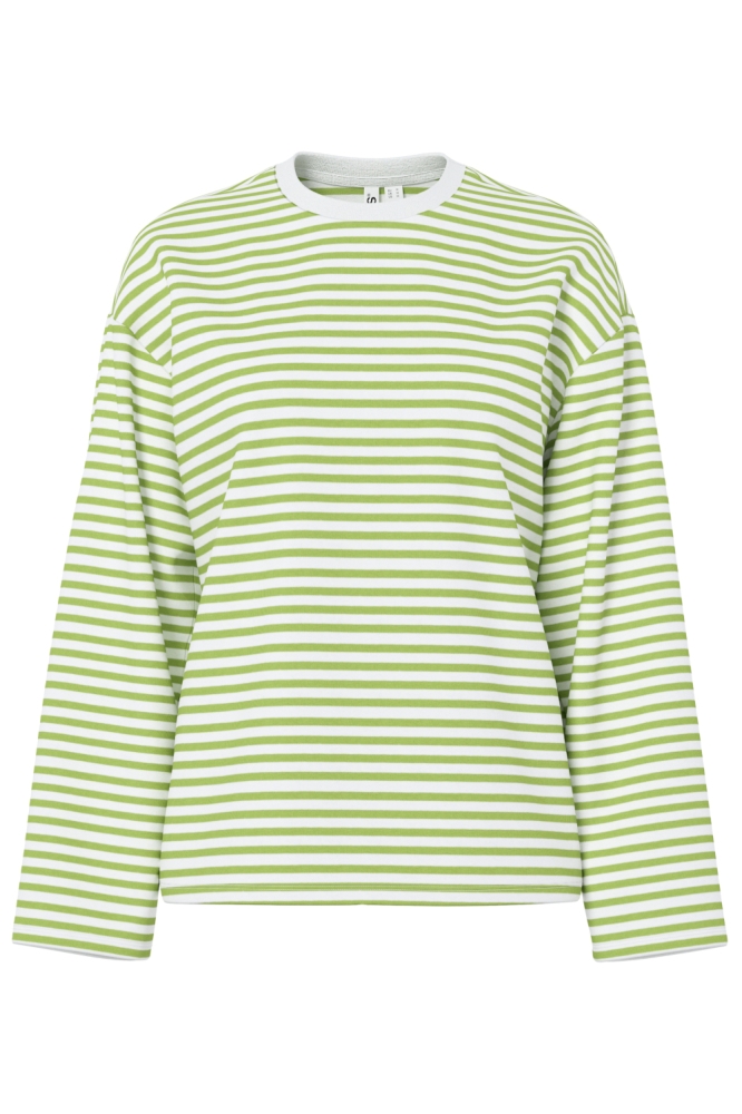 Pieces witte dames t-shirt | Vooraanzicht