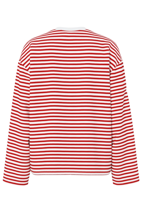 Pieces witte dames t-shirt | Achteraanzicht