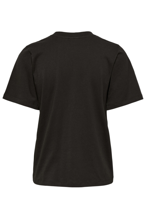 Jacqueline de Yong bruine dames t-shirt | Achteraanzicht