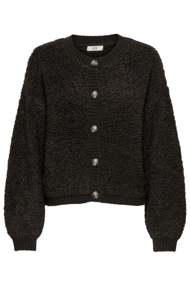 Jacqueline de Yong bruine dames vest | Vooraanzicht