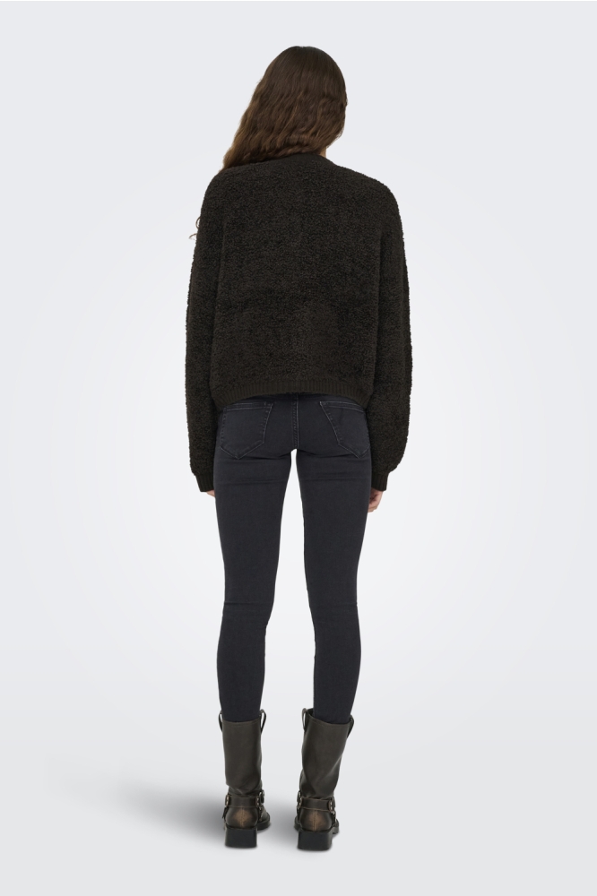 Jacqueline de Yong bruine dames vest | Model