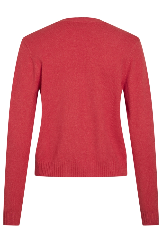 Vila rode dames vest | Achteraanzicht