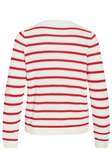 Vila witte dames vest | Achteraanzicht