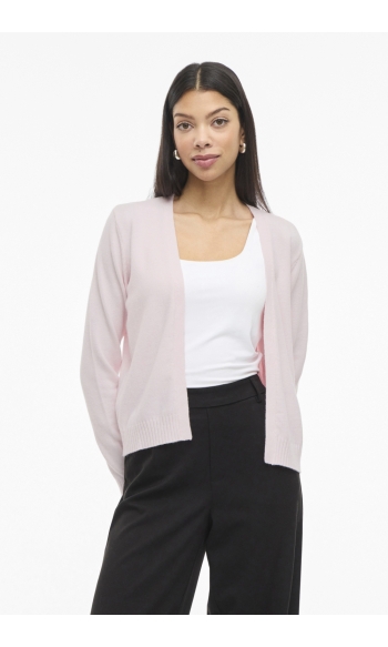 VIRIL SHORT L/S KNIT CARDIGAN-NOOS 14060800 Cherry Blossom/LIGHT MELA