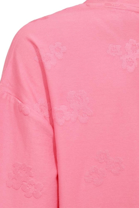 Freequent roze dames t-shirt | Close up