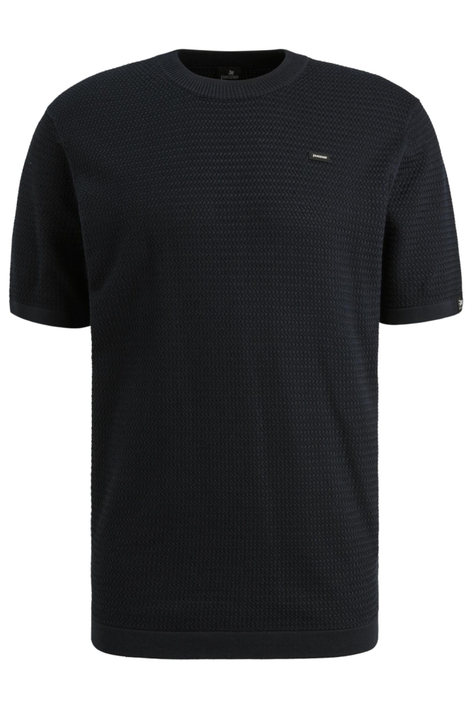 Vanguard blauwe heren t-shirt | Vooraanzicht