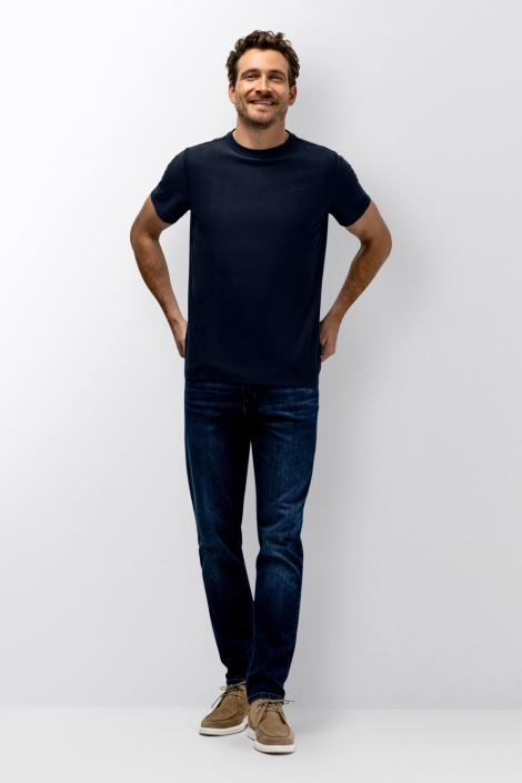 State of Art blauwe heren t-shirt | Model