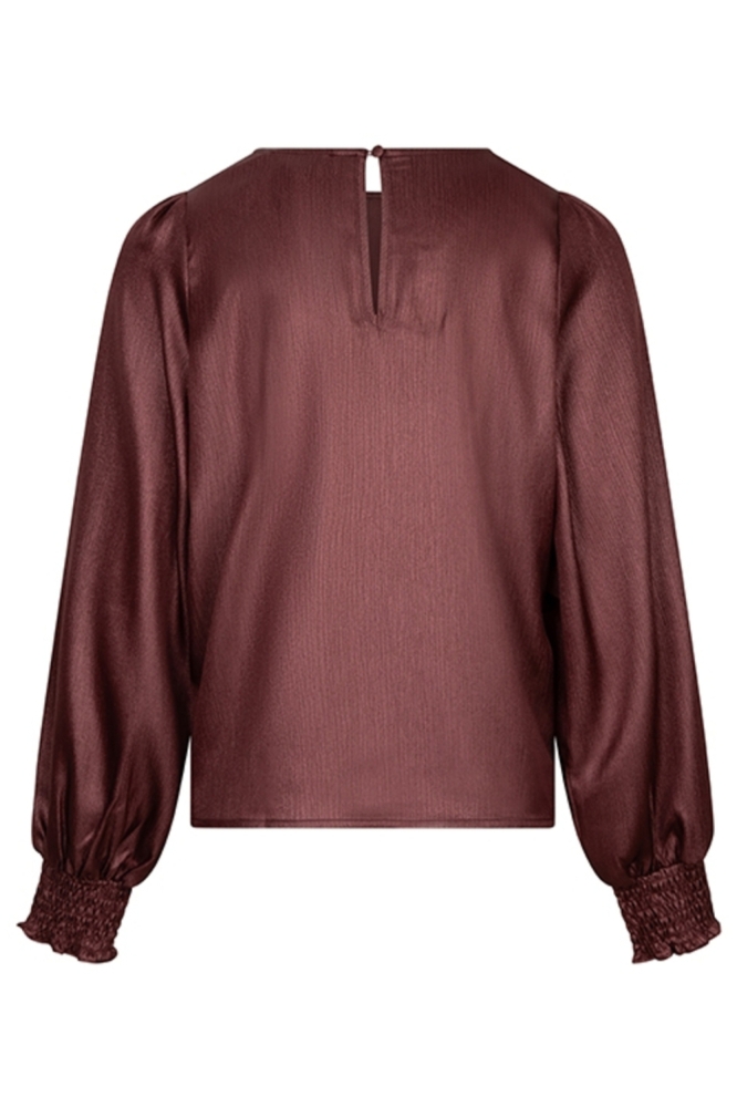 Lofty Manner rode dames top | Achteraanzicht
