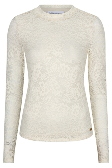 Lofty Manner Top TOP IREA CLASSIS LACE RI12 1 Cream