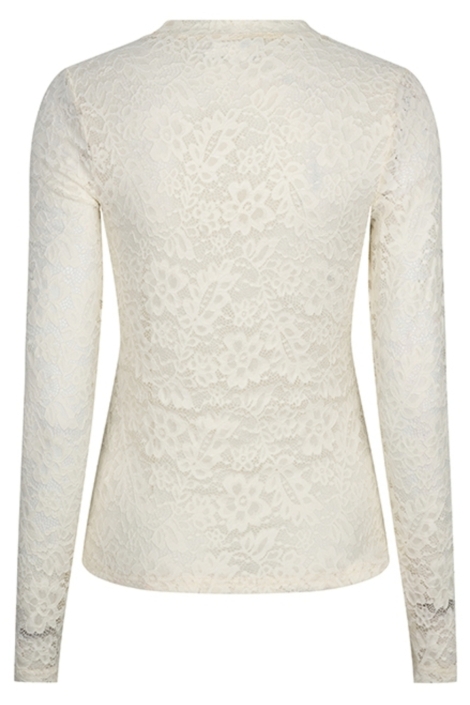 Lofty Manner witte dames top | Achteraanzicht