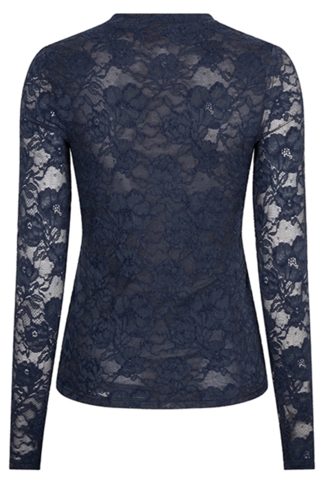 Lofty Manner groene dames top | Achteraanzicht