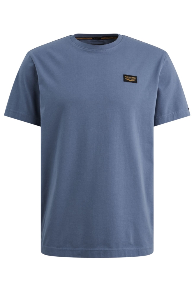 PME legend blauwe heren t-shirt | Vooraanzicht