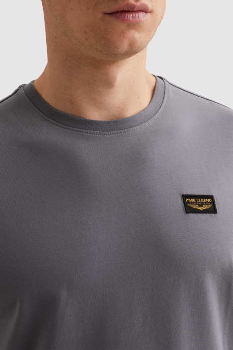 PME legend blauwe heren t-shirt | Close up