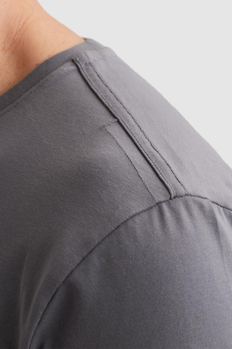 PME legend blauwe heren t-shirt | Close up